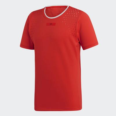 Adidas Mens Stella McCartney Court T-Shirt - Active Red - main image