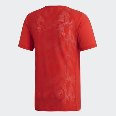 Adidas Mens Stella McCartney Court T-Shirt - Active Red - main image