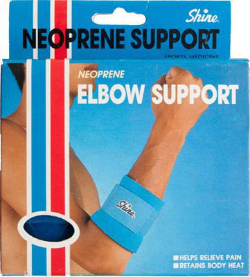 Shine Neoprene Elbow Support - Blue - main image