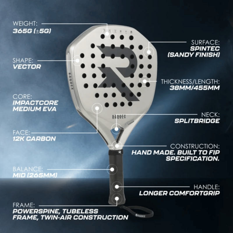 Raquex Evion Match Padel Racket - main image
