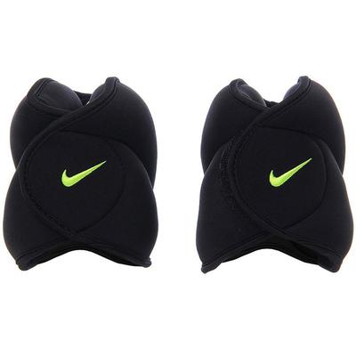 Nike Ankle Weights - 2.5lbs / 1.13kg - Black/Volt