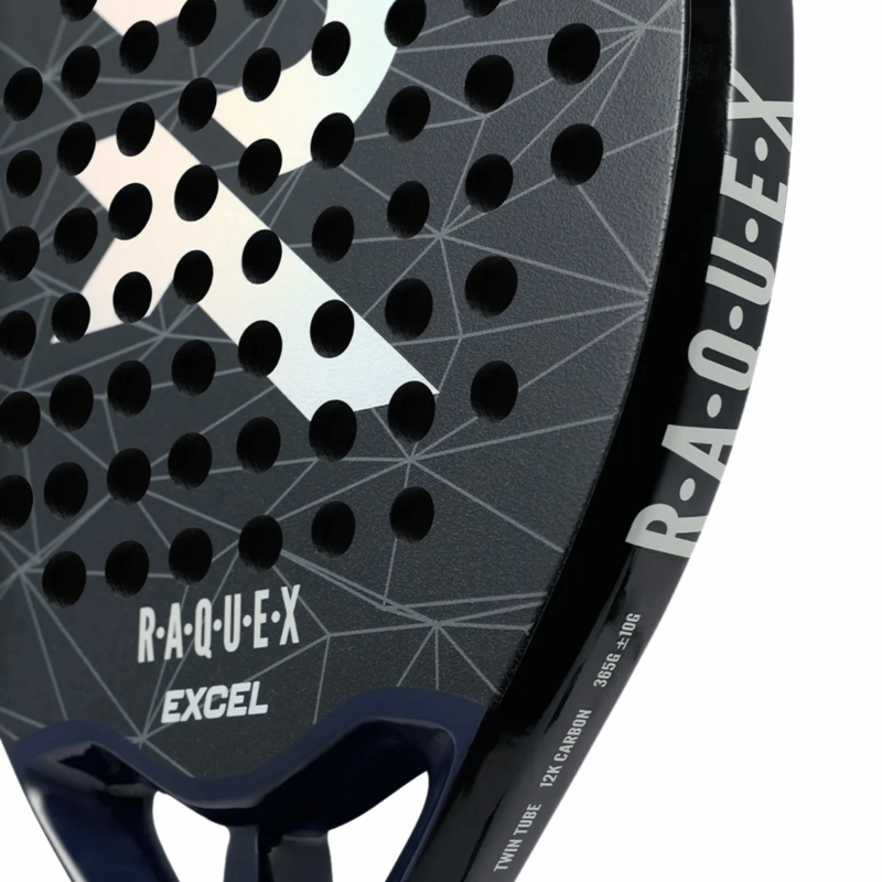 Raquex Excel Padel Racket - Black - main image