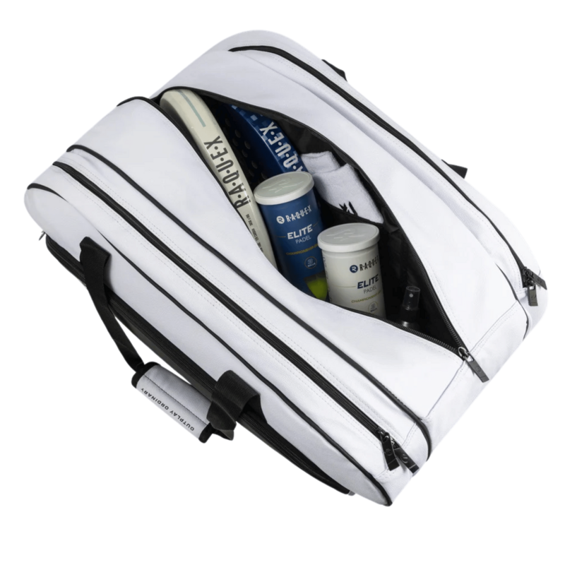 Raquex Execute Tour Padel Racket Bag - White/Black - main image