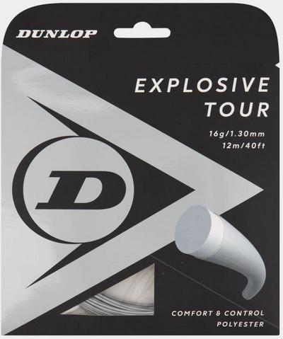 Dunlop Explosive Tour 18 (1.20mm) Tennis String Set - Black - main image
