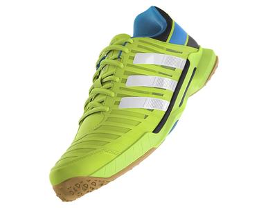 Adidas Mens adiPower Stabil 10.1 Indoor Court Shoes - Solar Slime - main image