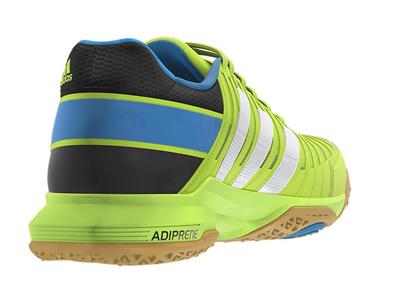Adidas Mens adiPower Stabil 10.1 Indoor Court Shoes - Solar Slime - main image