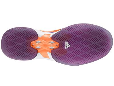 Adidas Womens Adizero Tempaia 3 Tennis Shoes - Purple/Orange - main image