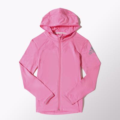 Adidas Womens Unleash Mid Hoodie - Pink - main image