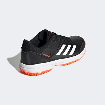 Adidas Boys Court Stabil Indoor Court Shoes - Black