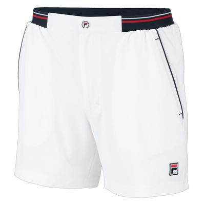 Fila Mens Stephen Tennis Shorts - White - main image