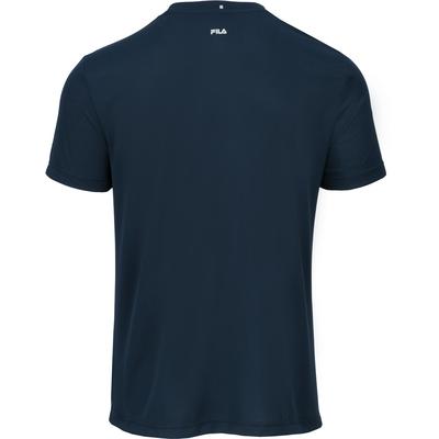 Fila Mens Mauri Short Sleeved T-Shirt - Fila Navy - main image
