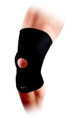 Nike Open Patella Knee Sleeve Black/Dark Charcoal - main image