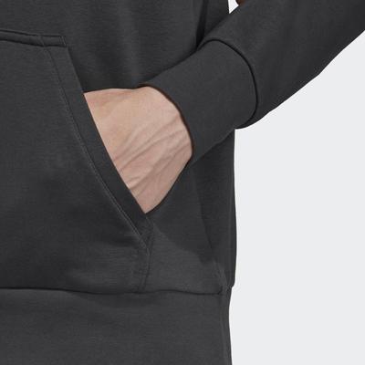 Adidas Mens Tennis Hoodie - Carbon - main image