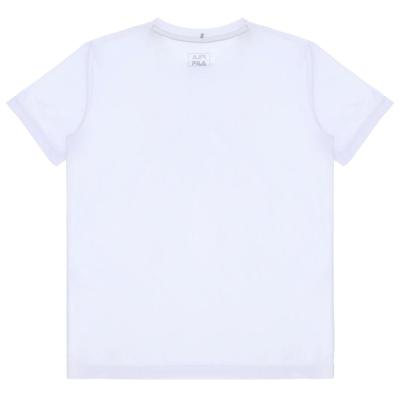 Fila Kids Logo T-Shirt - White