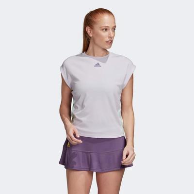 Adidas Womens Heat Ready Tee - Purple Tint - main image