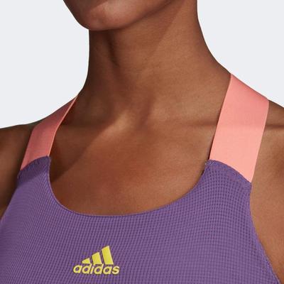 Adidas Womens Heat Ready Y-Tank - Tech Purple