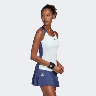 Adidas Womens Heat Ready Y-Tank - Dash Green - main image