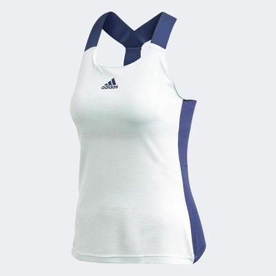 Adidas Womens Heat Ready Y-Tank - Dash Green - main image