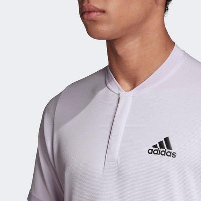 Adidas Mens Freelift Heat Polo - Purple Tint - main image