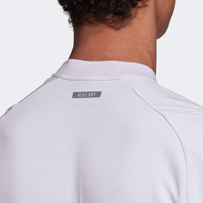 Adidas Mens Freelift Heat Polo - Purple Tint - main image