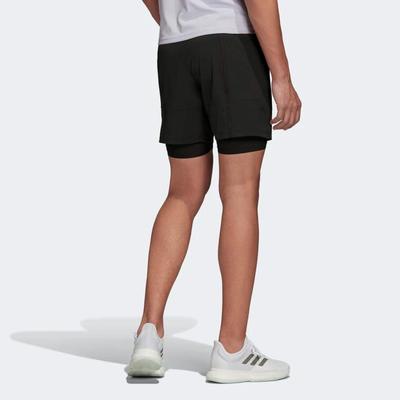 Adidas Mens Heat 2in1 Shorts - Legend Earth - main image