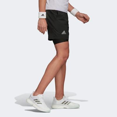 Adidas Mens Heat 2in1 Shorts - Legend Earth - main image