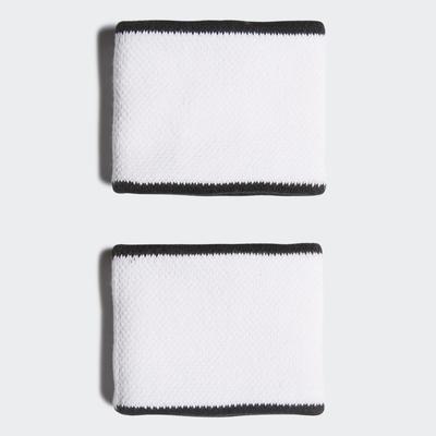 Adidas Tennis Small Wristband - White/Black