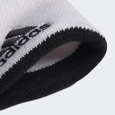 Adidas Tennis Small Wristband - White/Black - main image