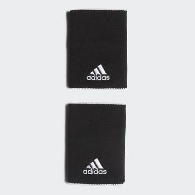 Adidas Tennis Large Wristbands - Black/White - main image