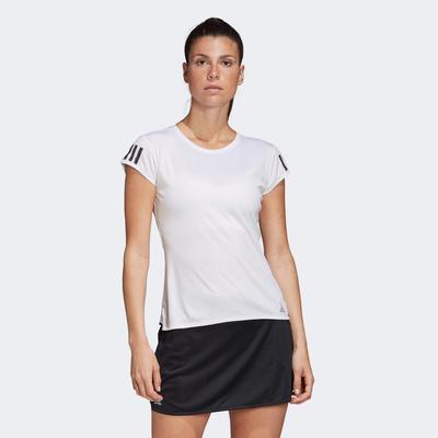 Adidas Womens 3-Stripes Club Tee - White - main image