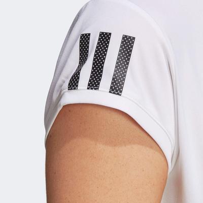 Adidas Womens 3-Stripes Club Tee - White - main image