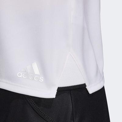 Adidas Womens 3-Stripes Club Tee - White - main image