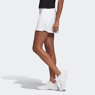 Adidas Womens Club Skirt - White/Matte Silver - main image