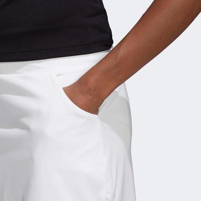 Adidas Womens Club Skirt - White/Matte Silver - main image
