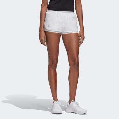 Adidas Womens Club Shorts - White - main image