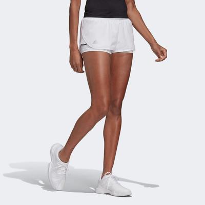 Adidas Womens Club Shorts - White - main image