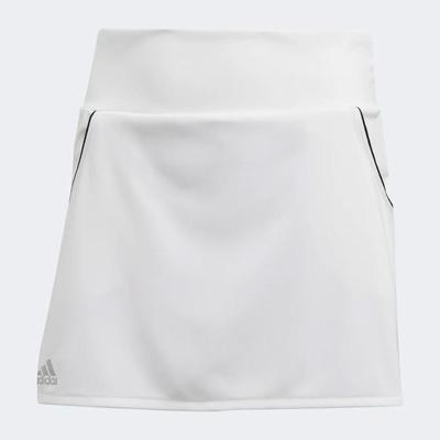Adidas Girls Club Skort - White/Black