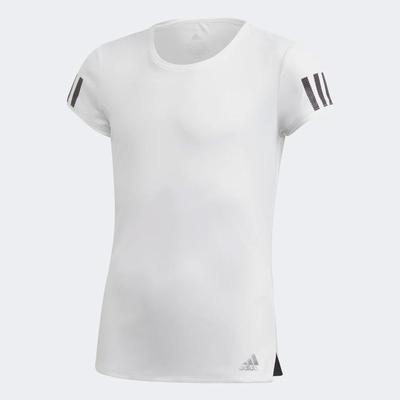 Adidas Girls Club Tee - White/Black - main image