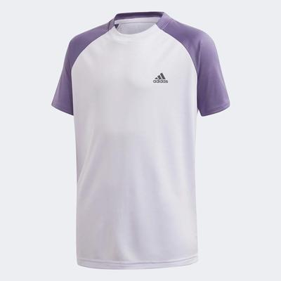 Adidas Boys Club Tee - Purple Tint/Tech Purple - main image