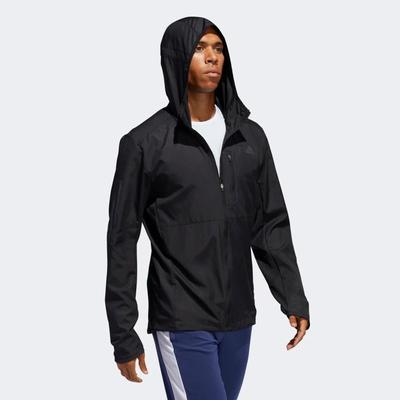 Adidas Mens Own The Run Jacket - Black - main image