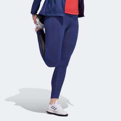 Adidas Womens Own The Run Leggings - Tech Indigo - main image