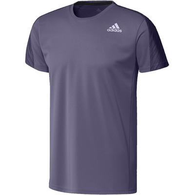 Adidas Mens Tennis Graphic Tee - Purple - main image