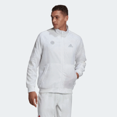 Adidas Mens Uniforia Jacket - White - main image