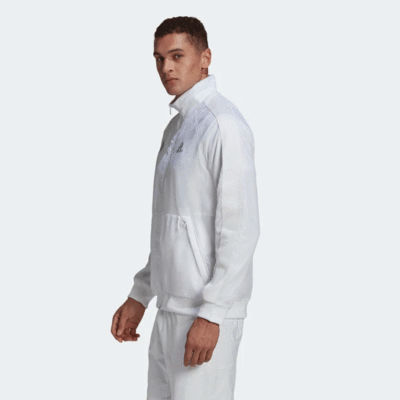 Adidas Mens Uniforia Jacket - White