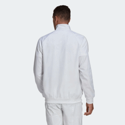 Adidas Mens Uniforia Jacket - White