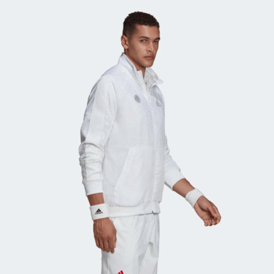 Adidas Mens Uniforia Jacket - White