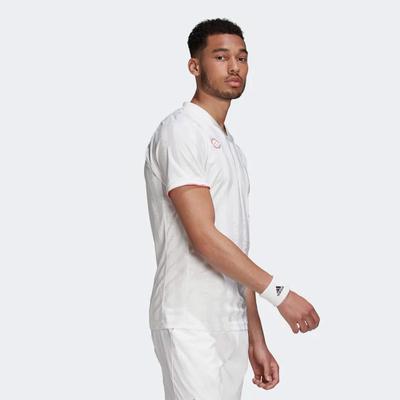 Adidas Mens Freelift Tennis T-Shirt Engineered - White