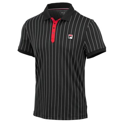 Fila Mens Heritage Polo - Black