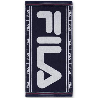 Fila Sports Towel (102cm x W 50cm) - Navy