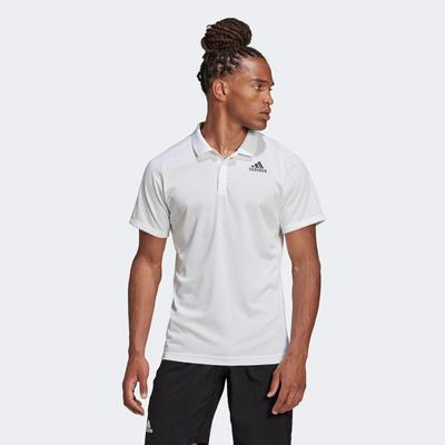 Adidas Mens Freelift Tennis Polo - White - main image